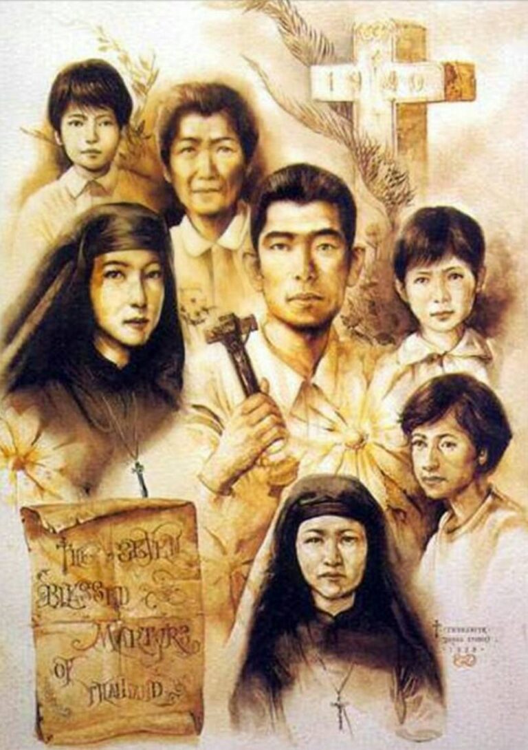 บุญราศีมรณสักขี ภคินีอักแนส พิลา ทิพย์สุข และภคินีลูชีอา คำบาง สีคำพอง 26 ธันวาคม